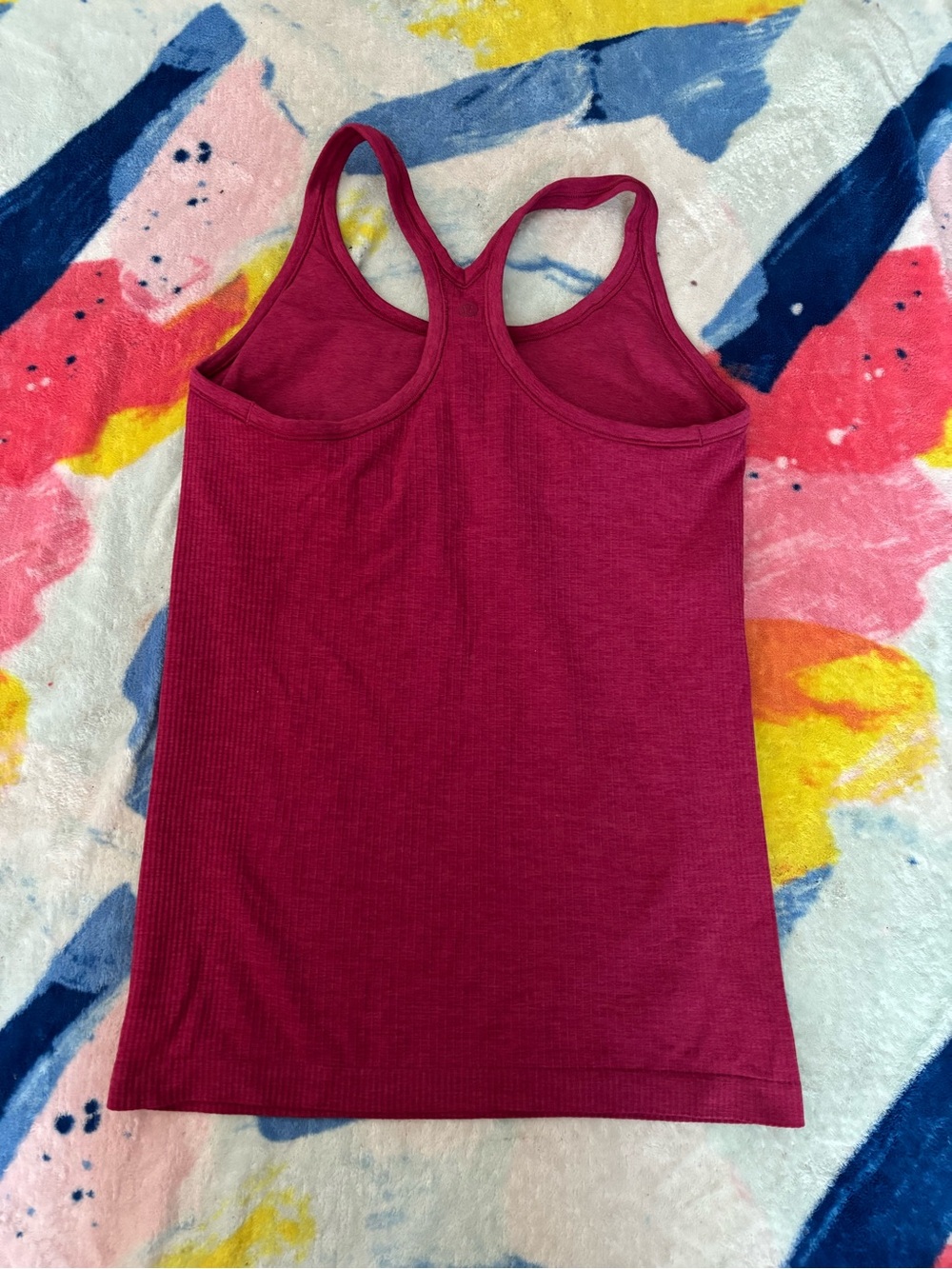 lululemon athletica Racerback Tank Top - Deep Raspberry - Picture 2 of 3